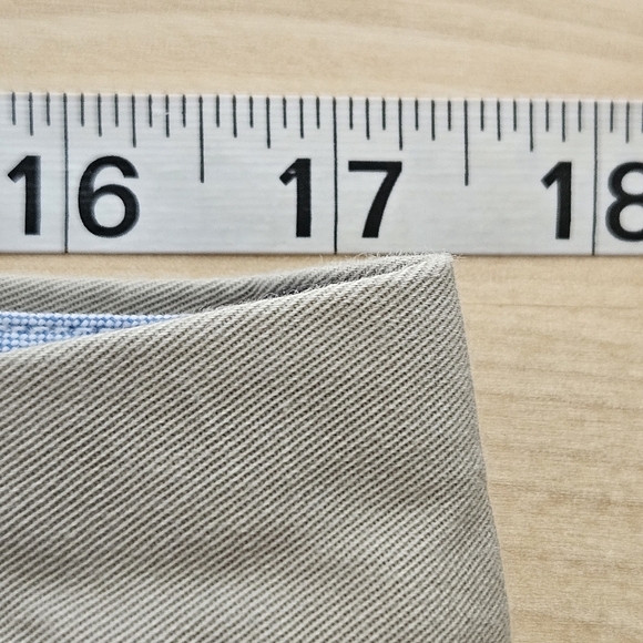 Polo Ralph Lauren Men's The Polo Chino Pants 33x32 Khaki Classic Cotton Twill - Picture 7 of 13